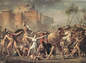 Jacques-Louis  David The Intervention of the Sabine Women (mk05) Spain oil painting art